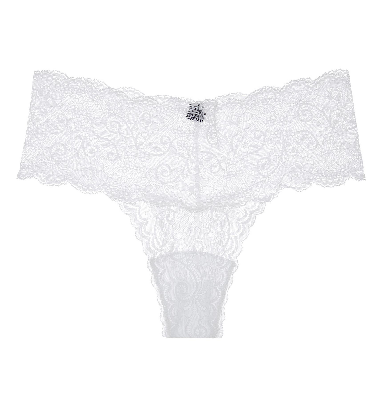 Journelle - Sapna Mid Rise Thong in white, available at LaSource in Darien.