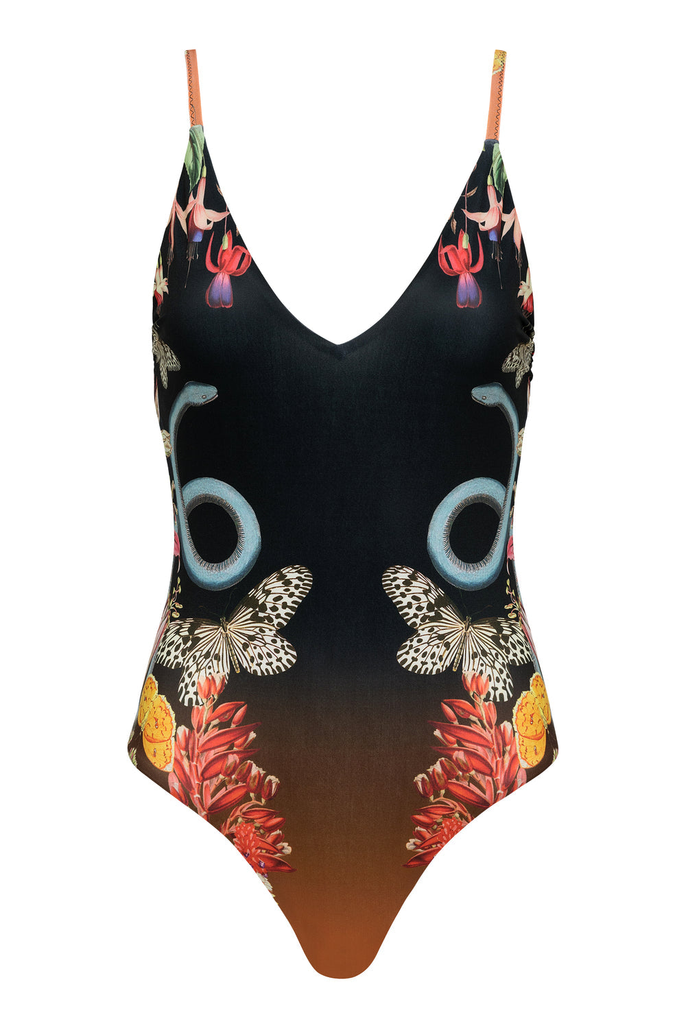 Marietta One Piece in Snake Butterfly