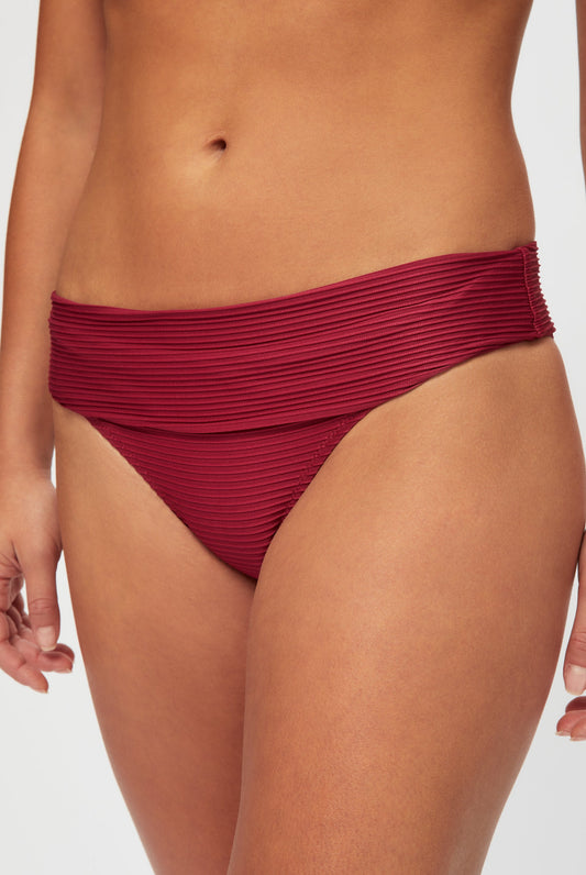 Cassis Fold Over Bottom