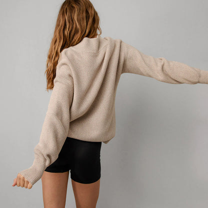 Cozy Cotton Silk Pocket Henley