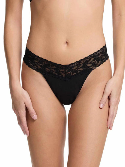 Cotton Original Rise Thong - 3 Pack