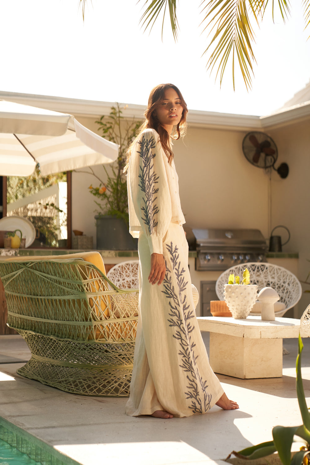 Palazzo Pant in Gardenia