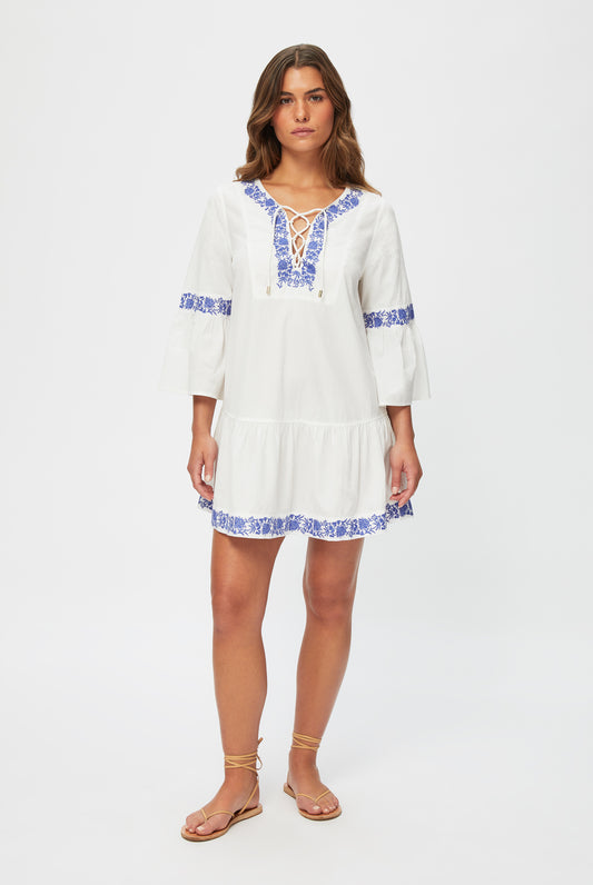 Cannes Lace Front Kaftan