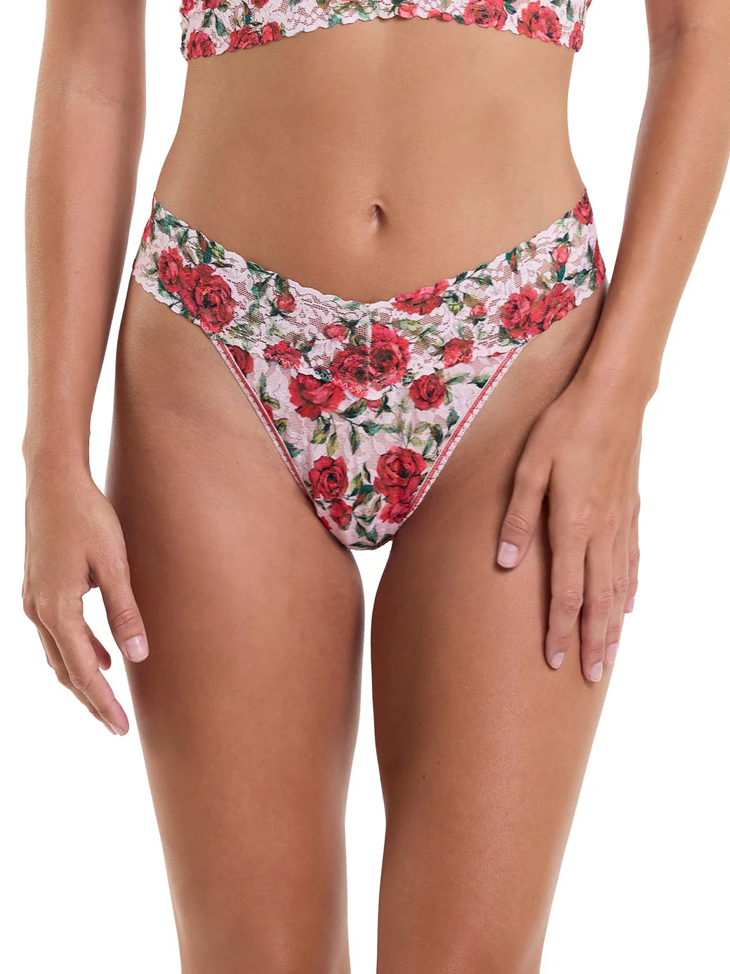 Printed Original Rise Thong