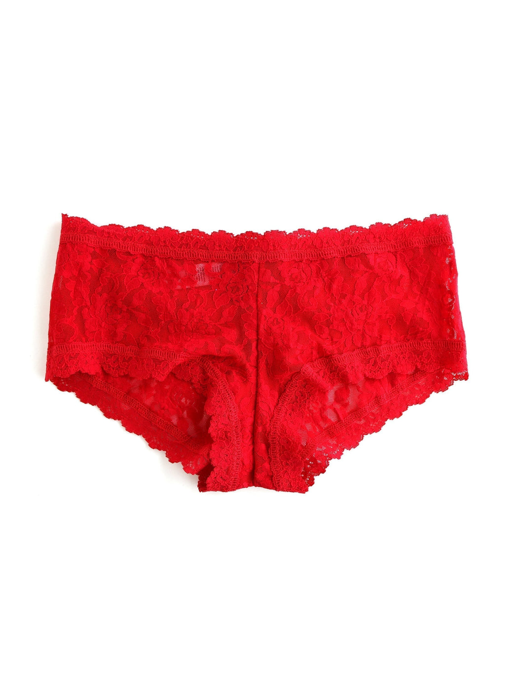 Hanky Panky Signature Lace Boyshort in Red, available at LaSource in Darien.