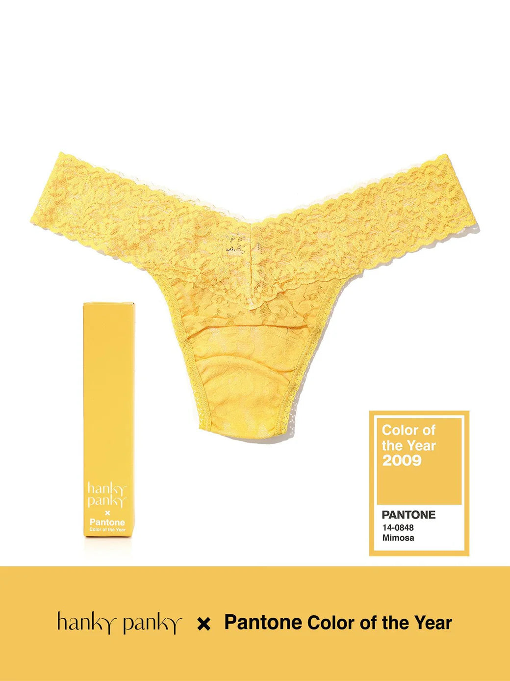 Pantone Lowrise Thong Boxed