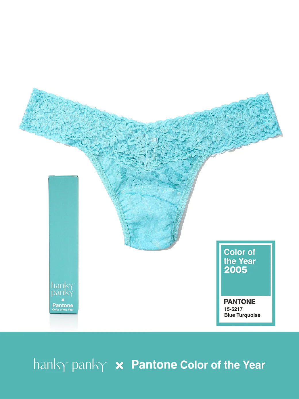 Pantone Lowrise Thong Boxed