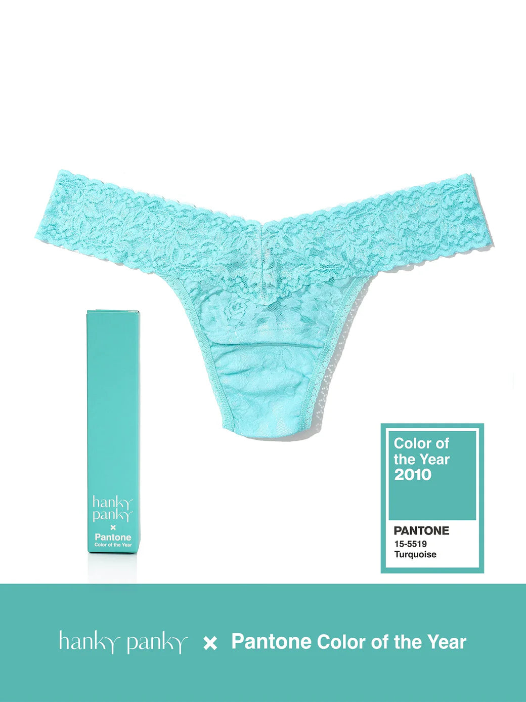 Pantone Lowrise Thong Boxed