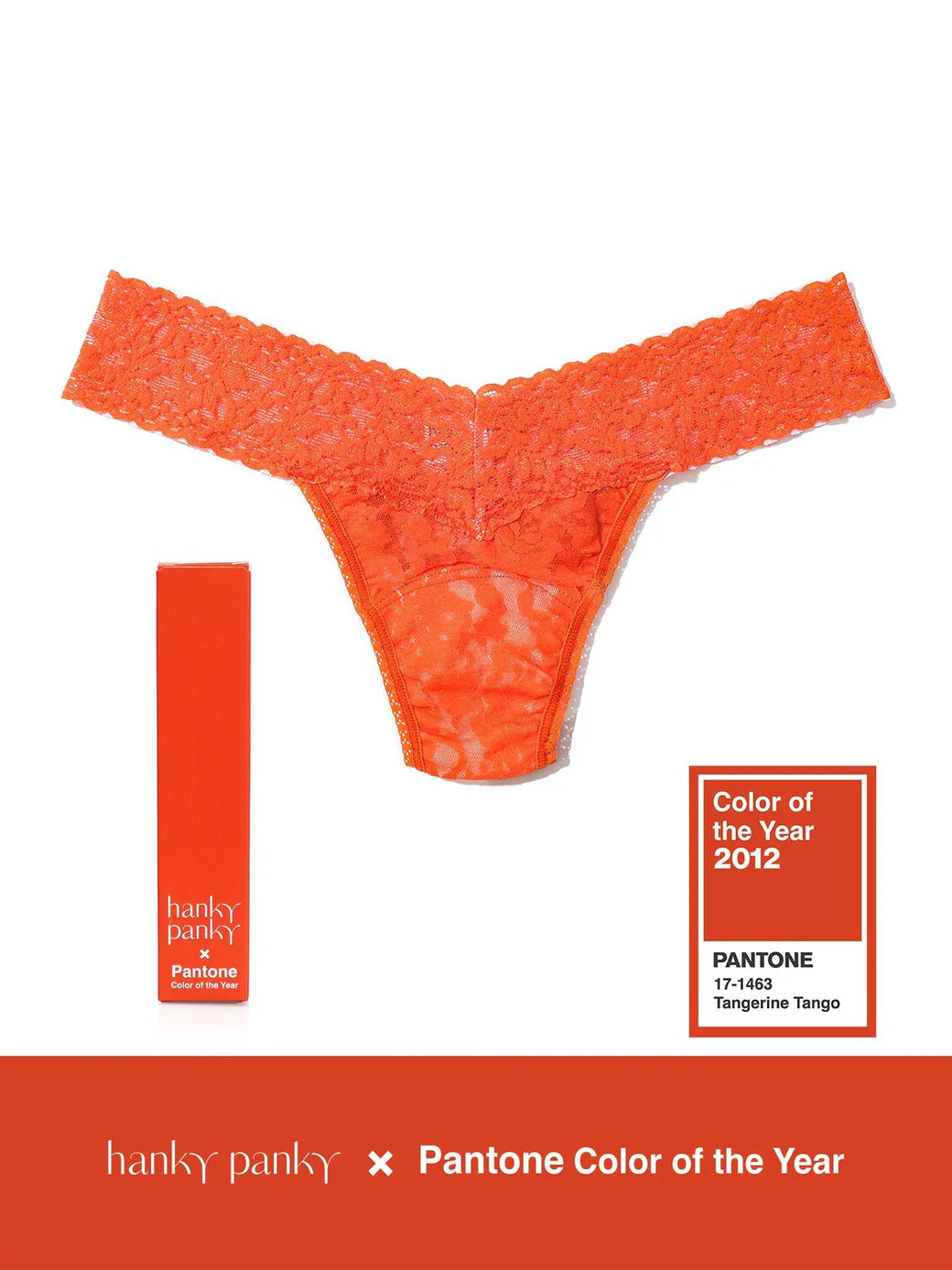 Pantone Lowrise Thong Boxed