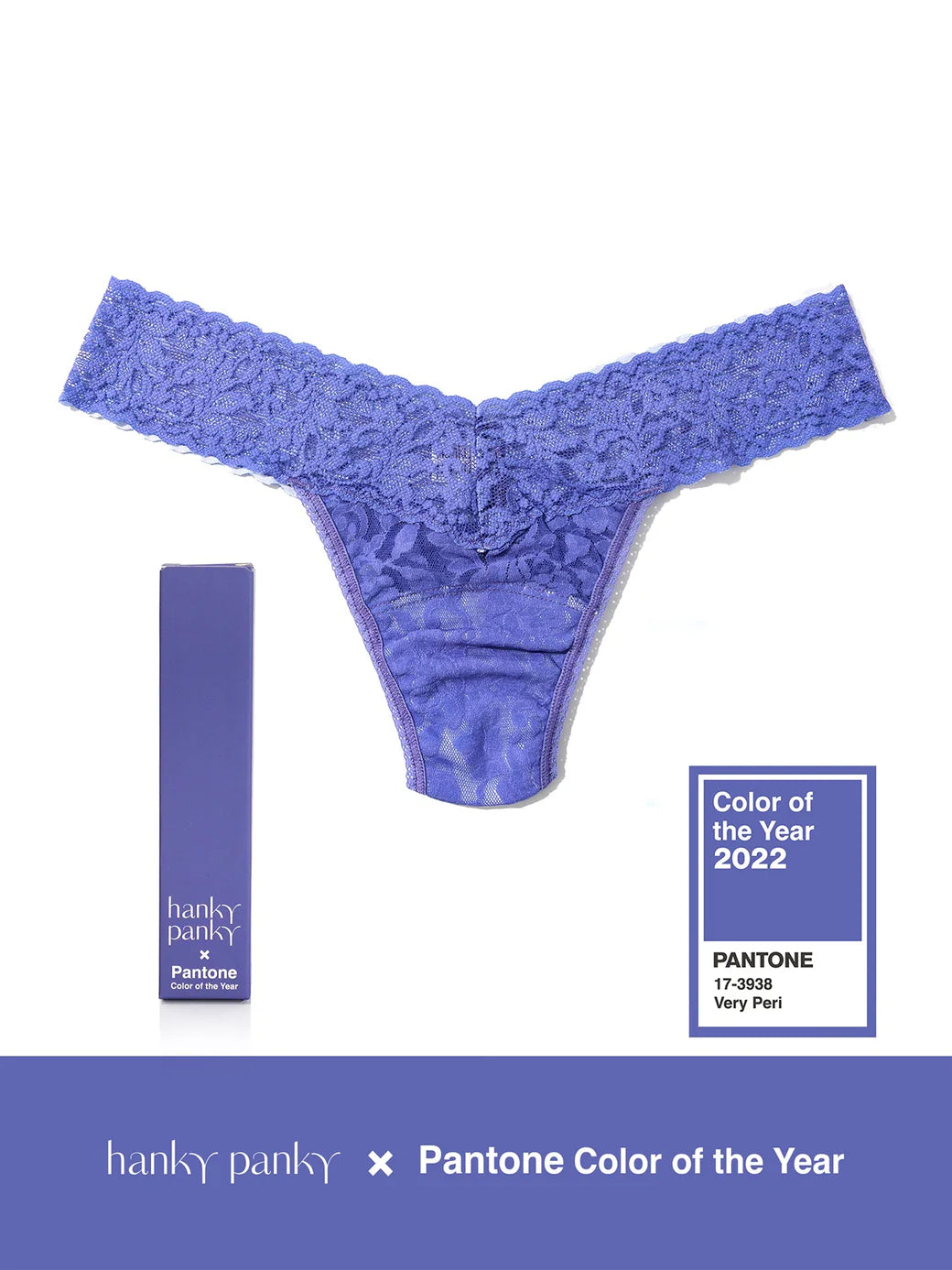 Pantone Lowrise Thong Boxed