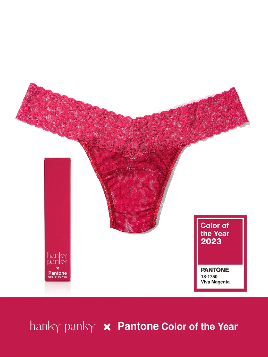 Pantone Lowrise Thong Boxed