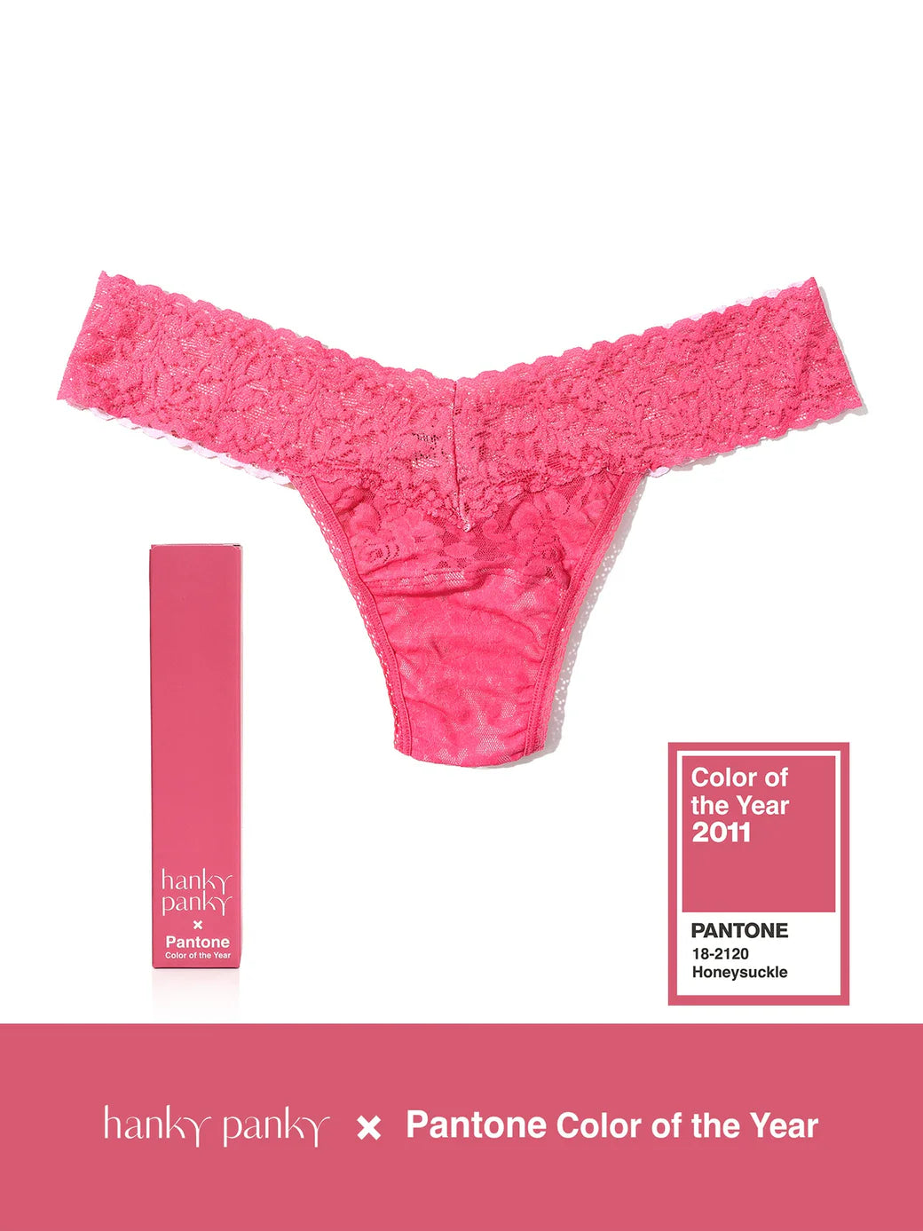 Pantone Lowrise Thong Boxed