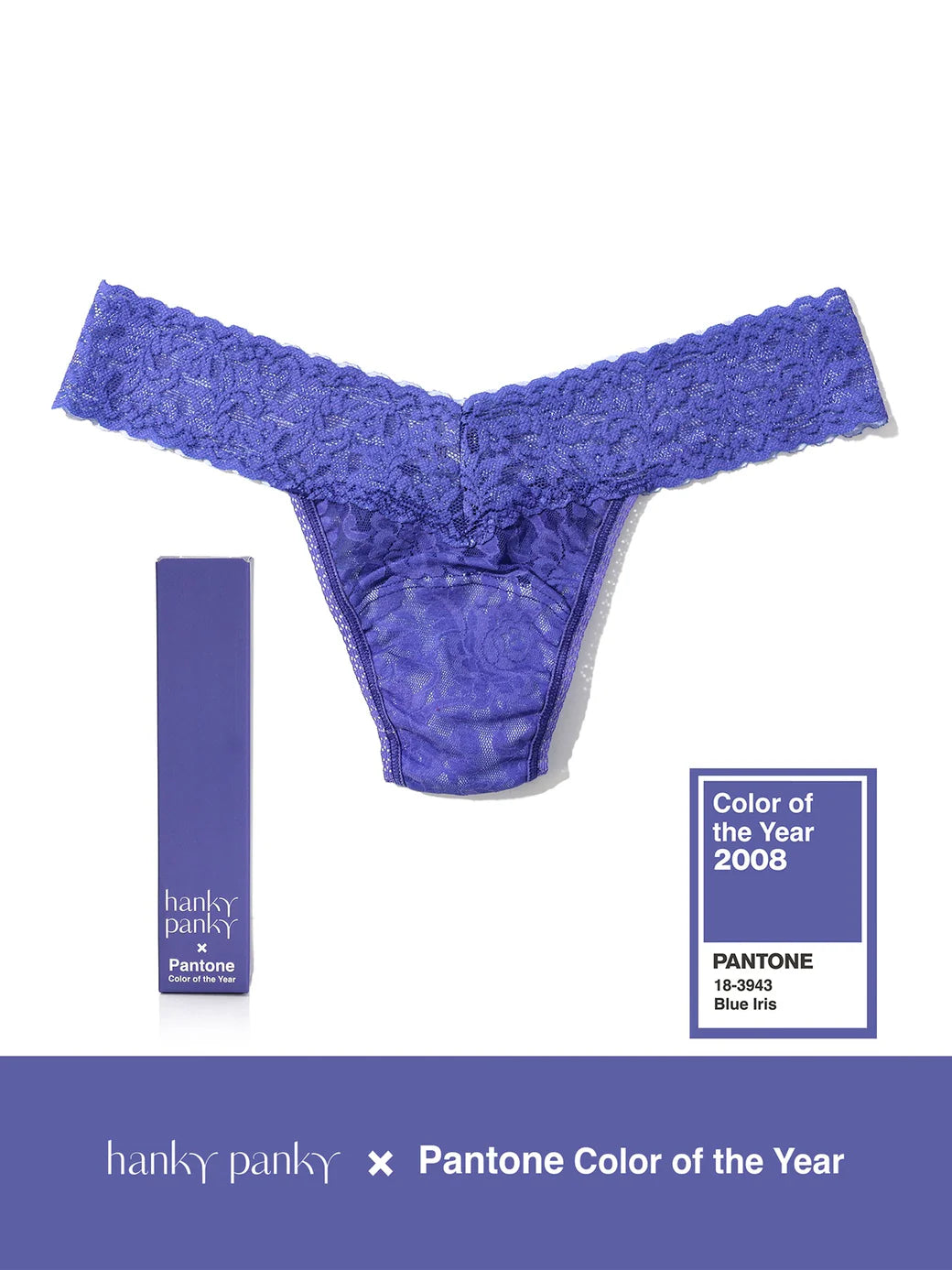 Pantone Lowrise Thong Boxed