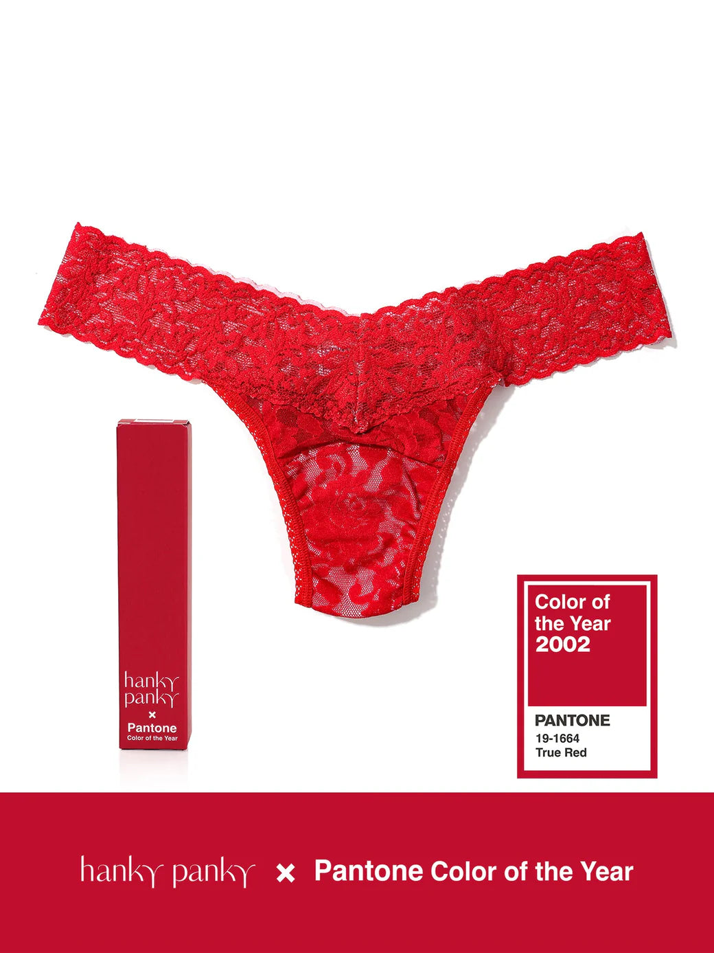 Pantone Lowrise Thong Boxed