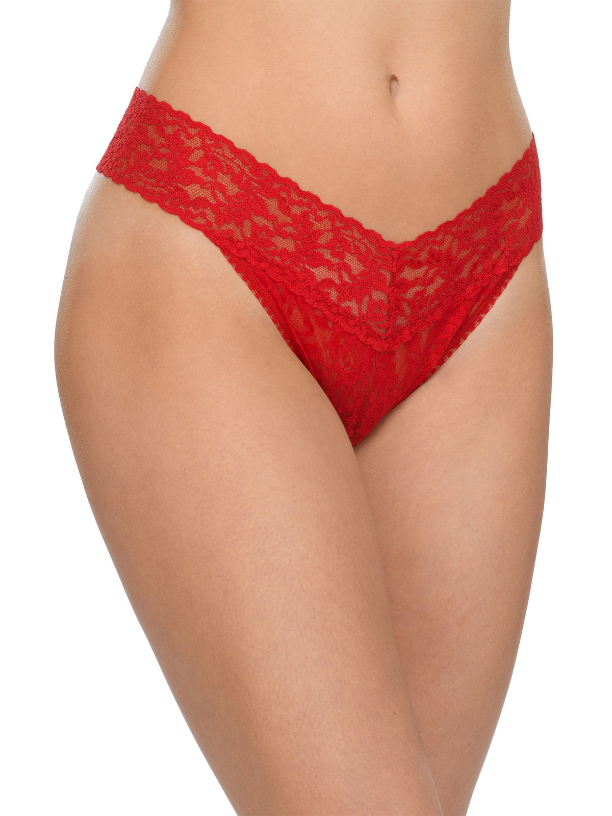 Hanky Panky Signature Lace Original Thong in Red at LaSource in Darien