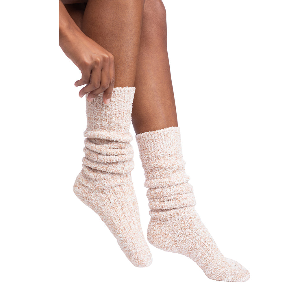 Women's Soft, Cozy, Slouchy Marshmallow Socks with Grippers