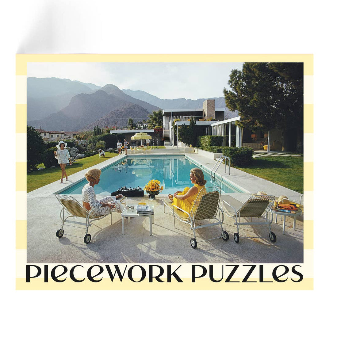 Poolside Gossip 1000 Piece Puzzle