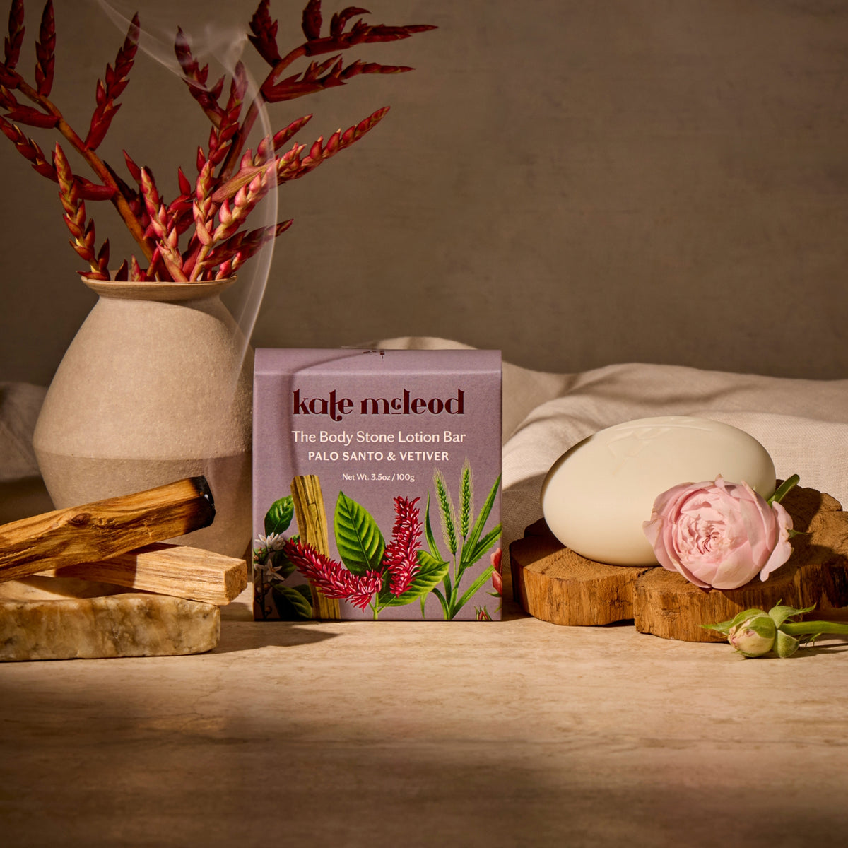 Palo Santo & Vetiver Deep Moisturizing Lotion Bar