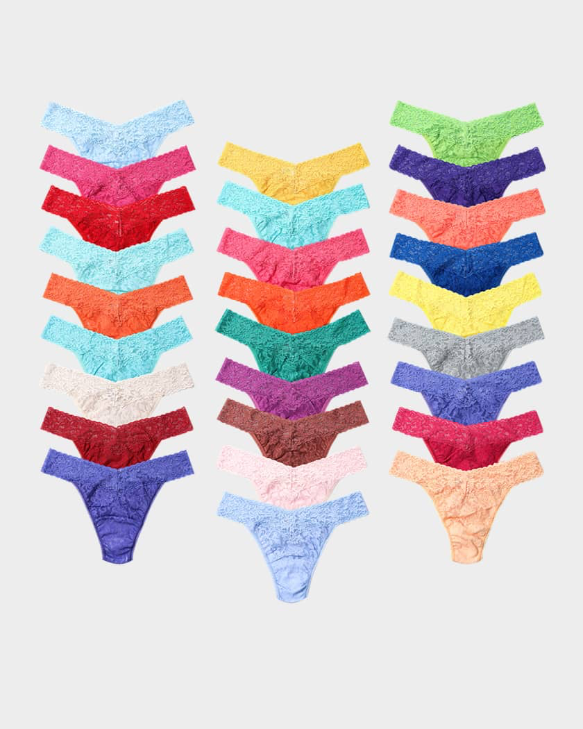 Pantone Lowrise Thong 27-pack