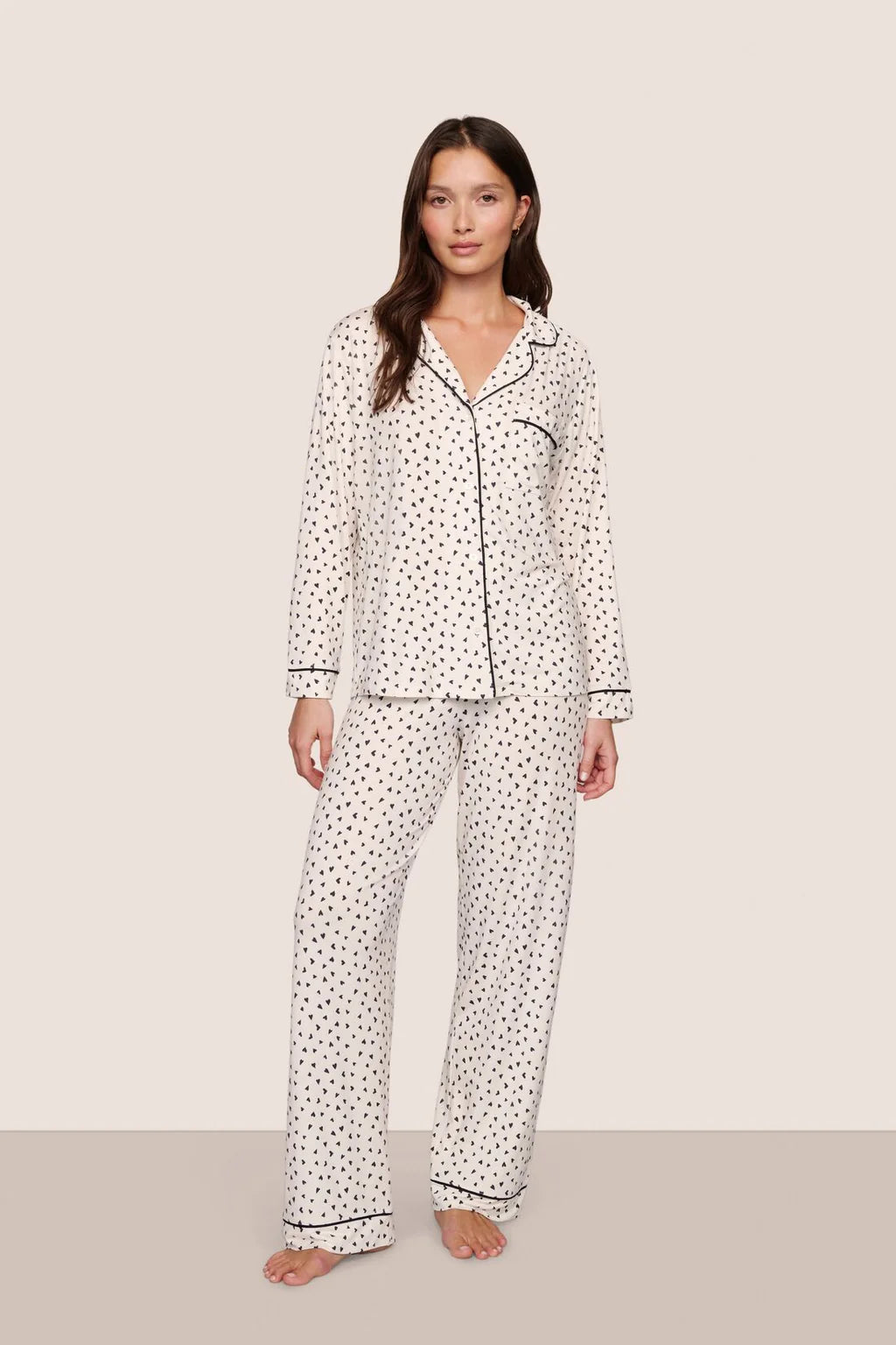 Gisele Printed Long PJ Set