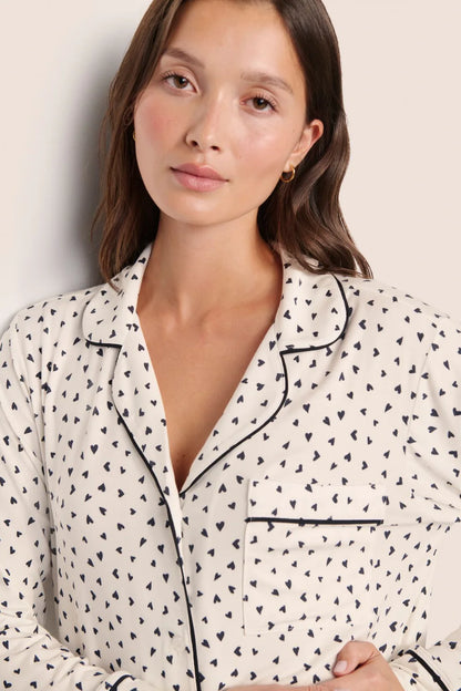 Gisele Printed Long PJ Set