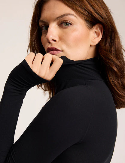 Ballet Turtleneck Bodysuit with Thumbholes