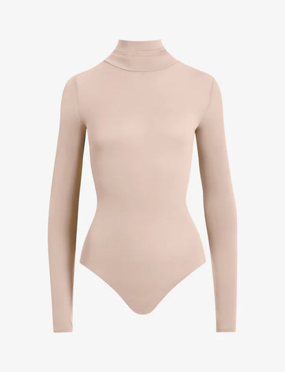 Ballet Turtleneck Bodysuit with Thumbholes