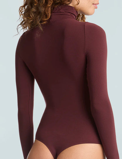 Ballet Turtleneck Bodysuit with Thumbholes