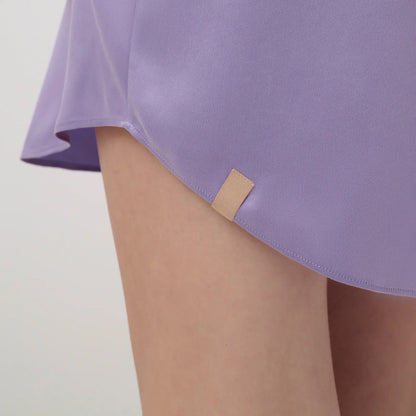 Washable Silk Sleep Shirt Dress