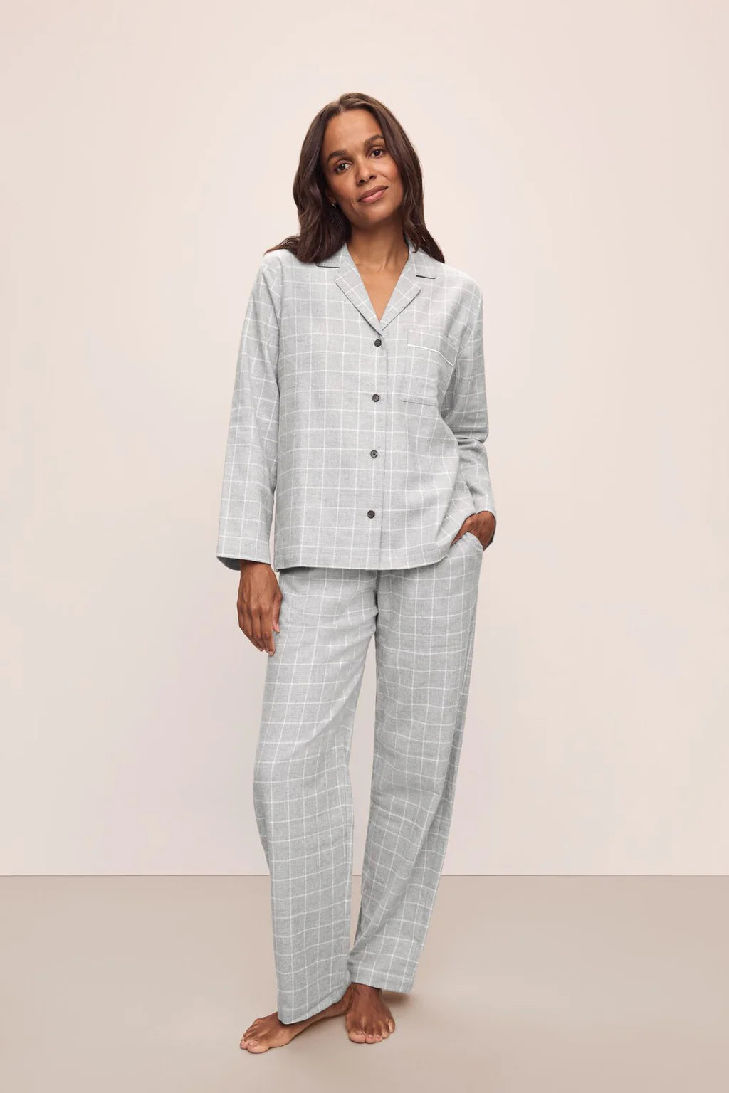 Flannel Long PJ Set