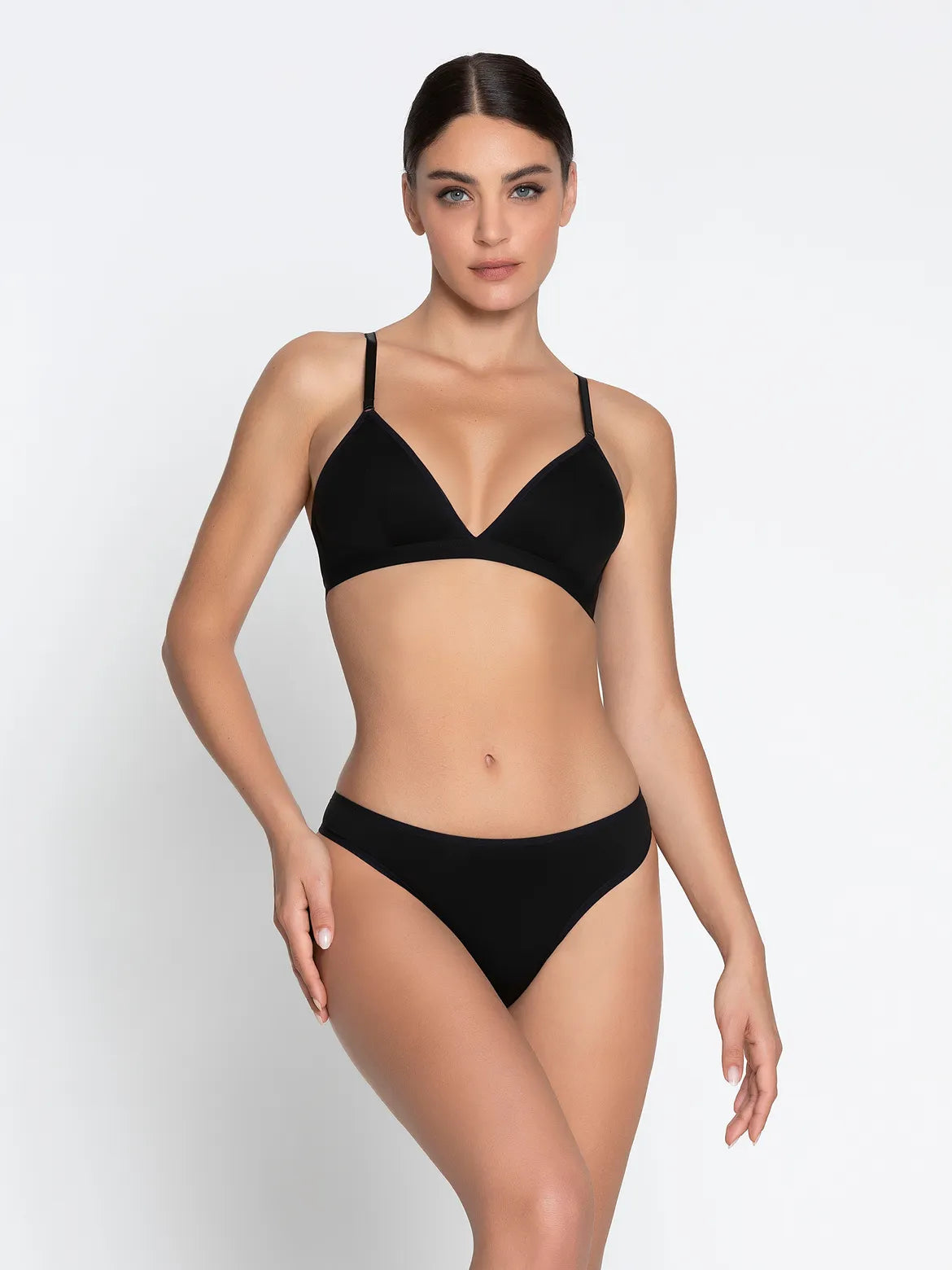 Black Sensation Plaisir Thong at LaSource