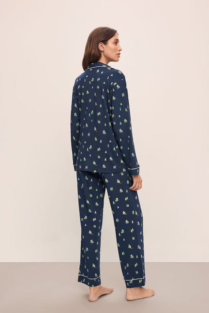 Gisele Holiday Printed Long PJ Set
