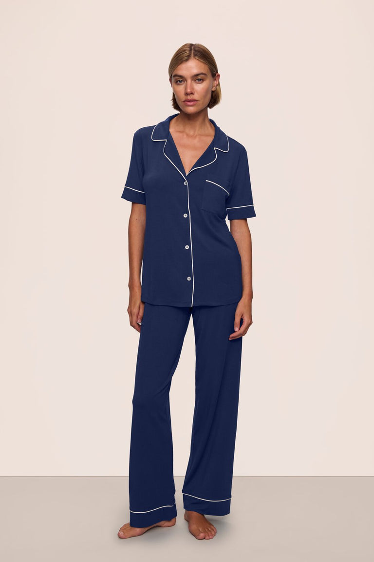 Gisele Short Sleeve & Pant PJ Set