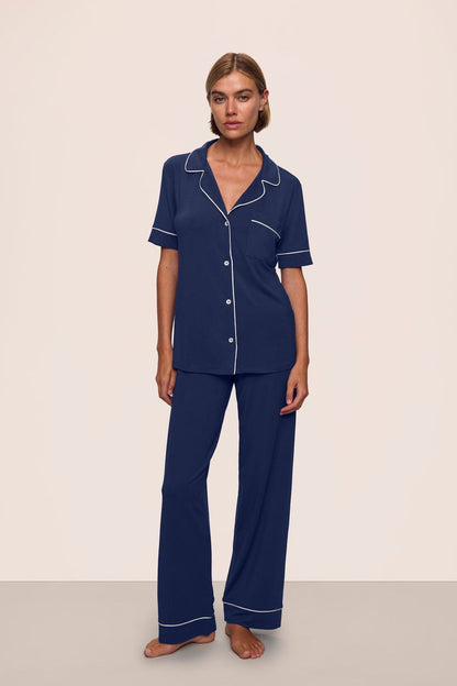 Gisele Short Sleeve & Pant PJ Set