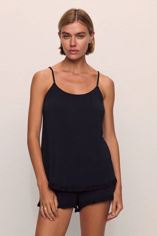 Gisele Modal Ruffle Cami & Shortie Short Set