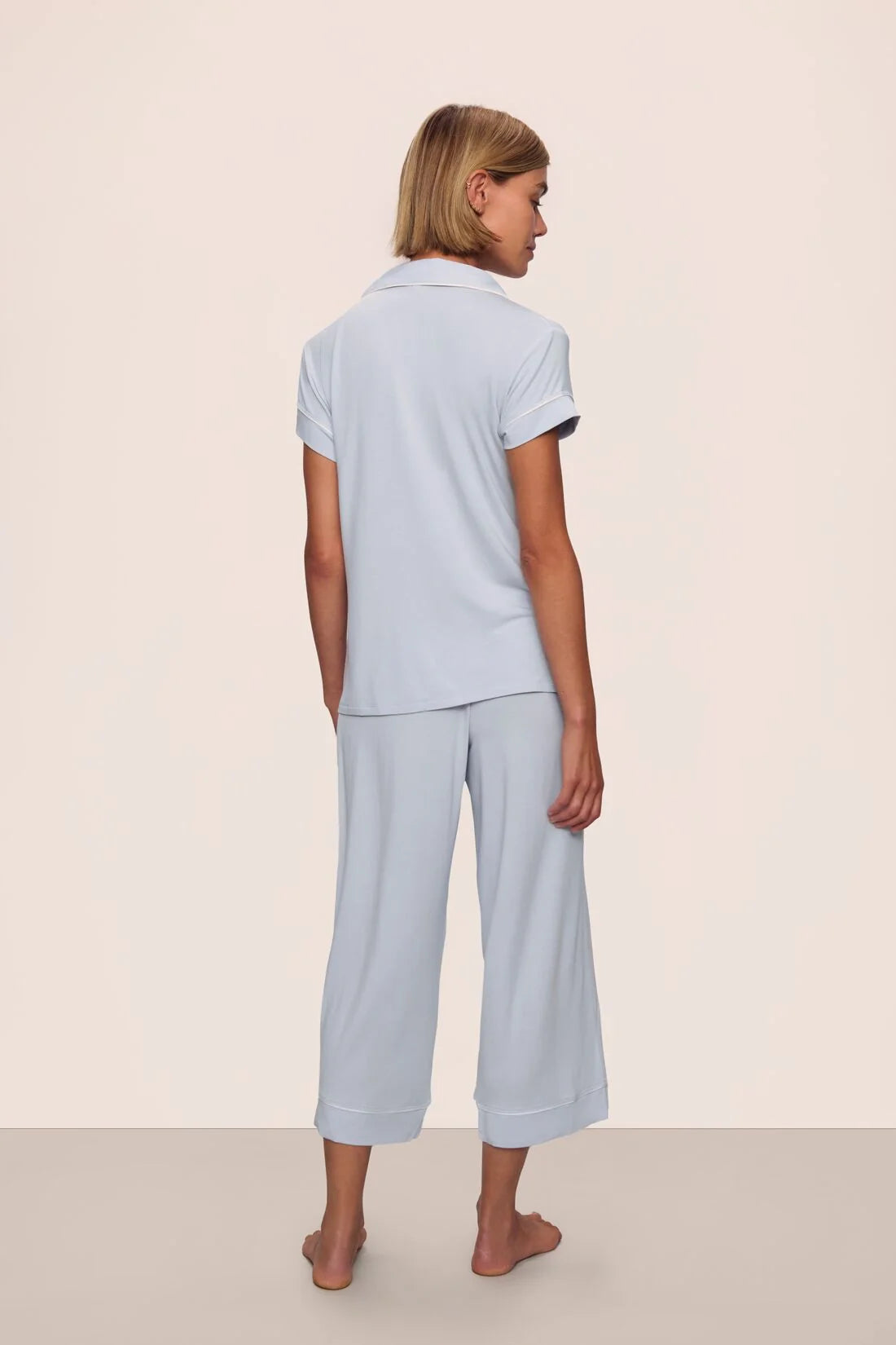 Gisele Short Sleeve Cropped PJ Set