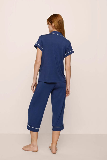 Gisele Short Sleeve Cropped PJ Set