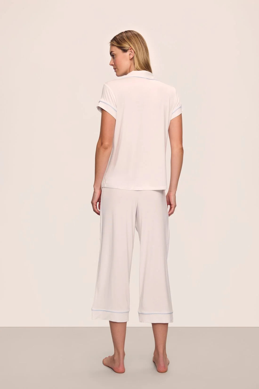 Gisele Short Sleeve Cropped PJ Set