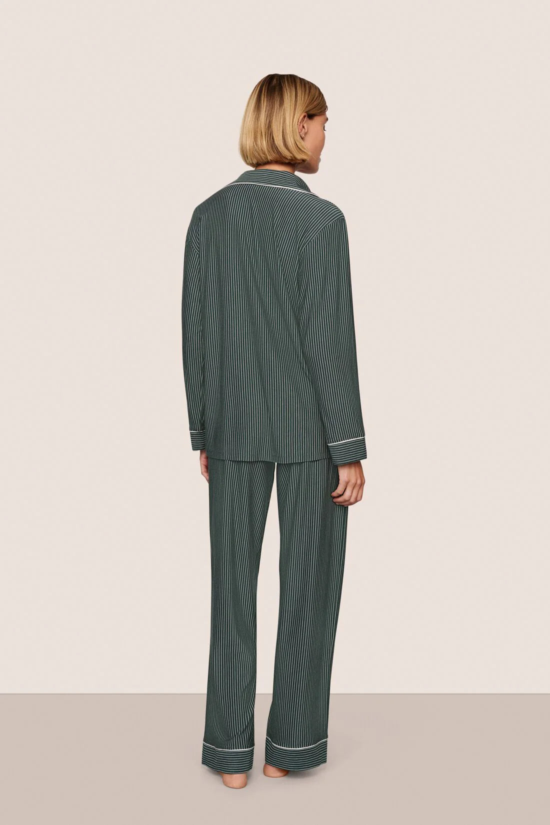 Gisele Duo Stripe Long PJ Set