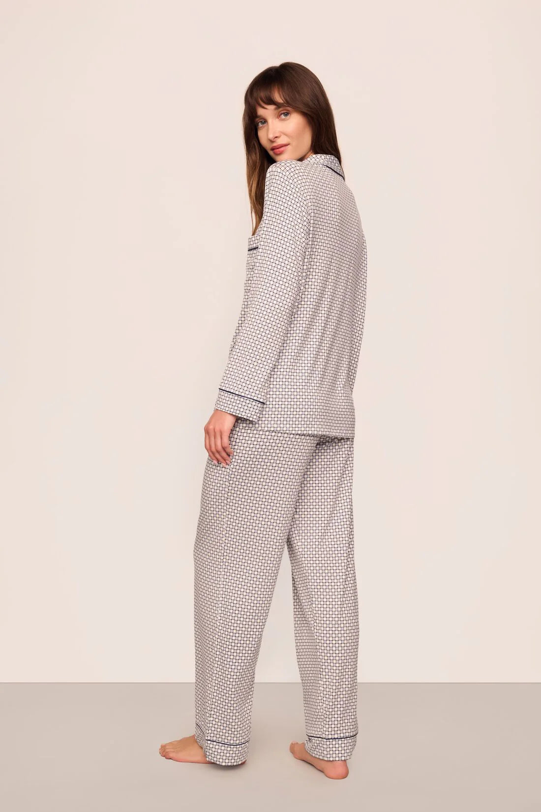 Gisele Printed Long PJ Set