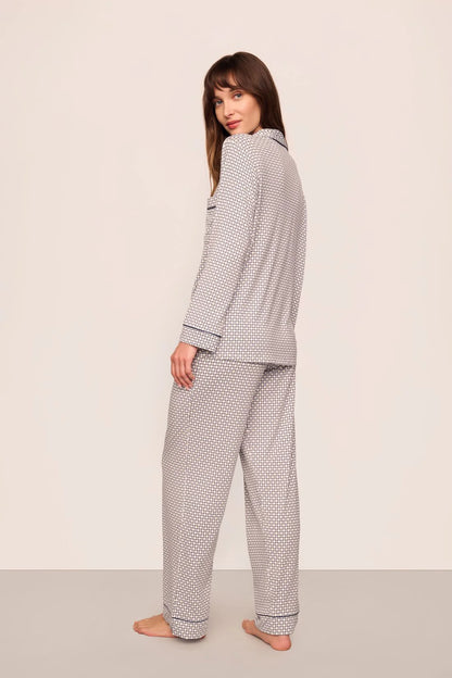 Gisele Printed Long PJ Set