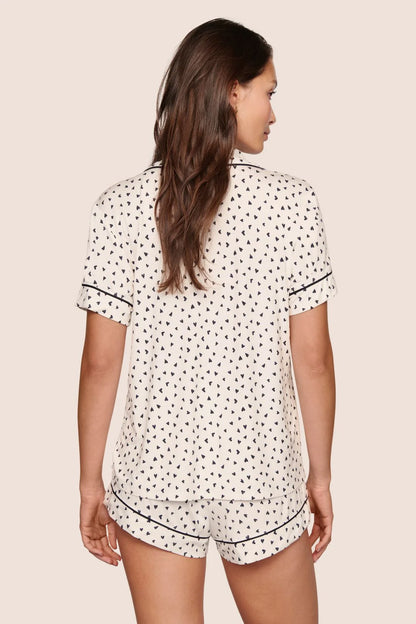 Gisele Printed Relaxed Short PJ Set