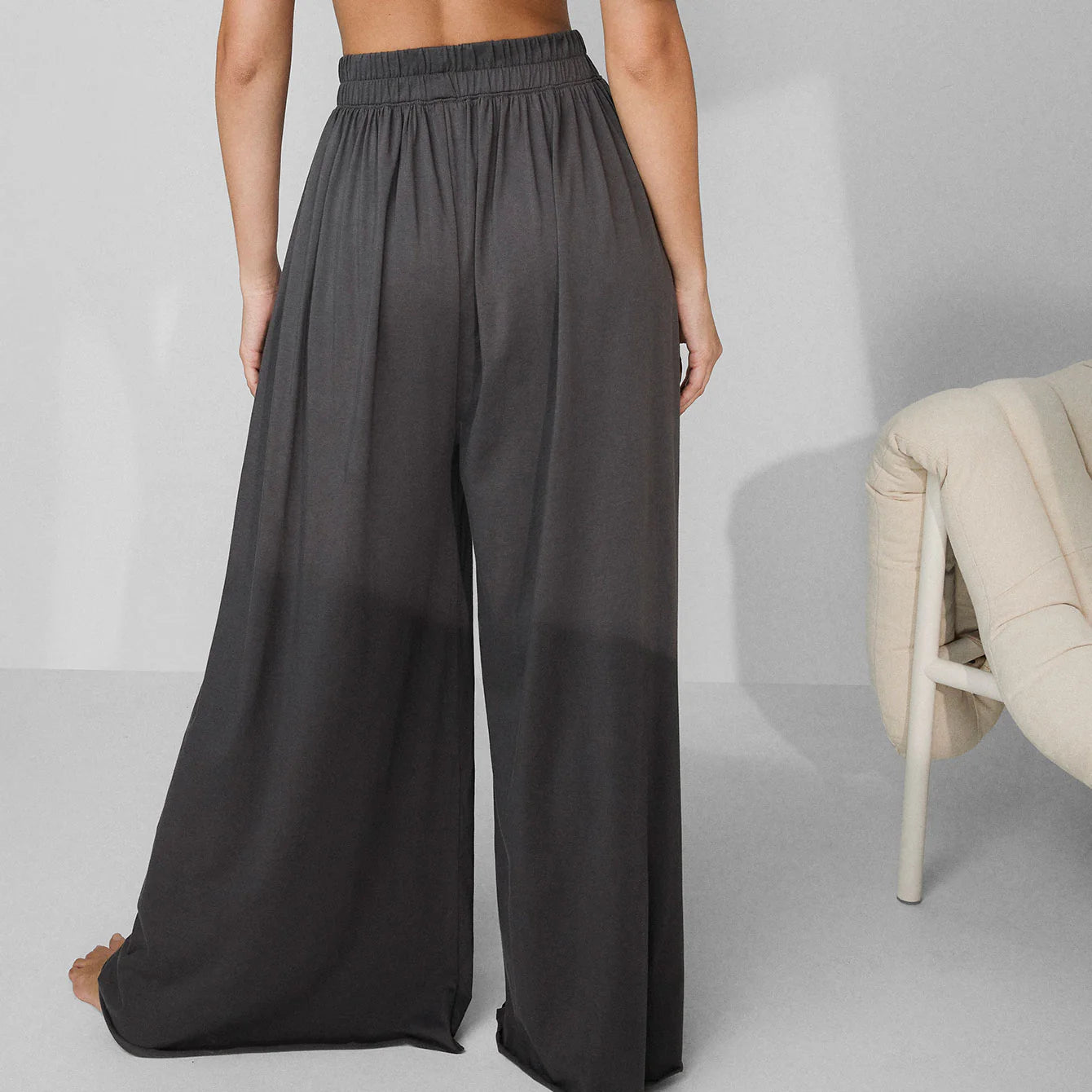 Organic Pima Wide Leg Pant