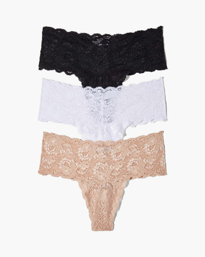 Never Say Never Comfie Thong -3 Pack