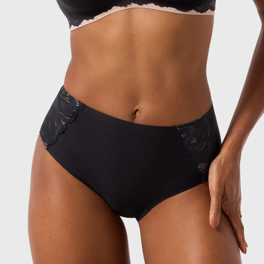 Lace High-Waisted Retro Bikini