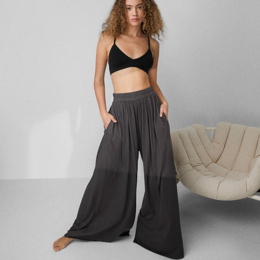 Organic Pima Wide Leg Pant