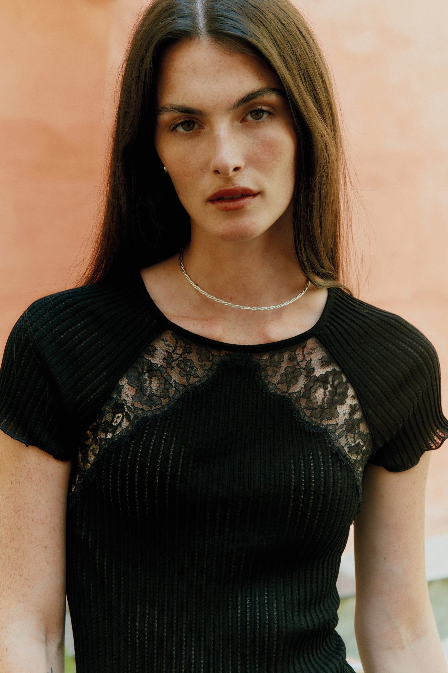 Cotton Chantilly T-Shirt