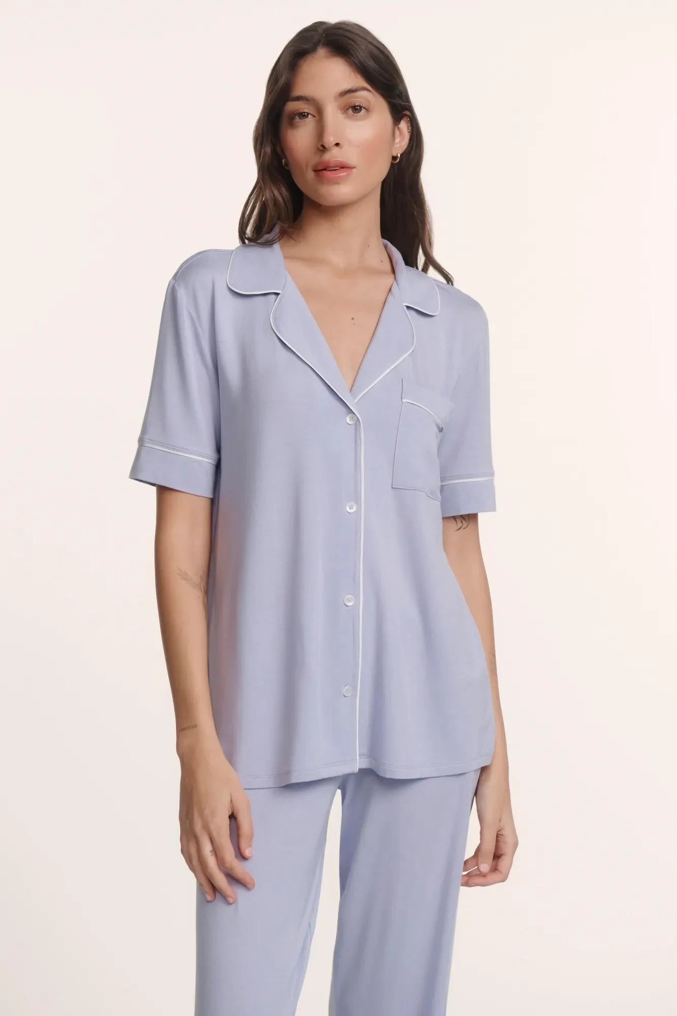 Gisele Short Sleeve & Pant PJ Set