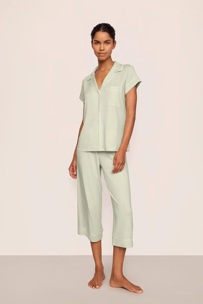 Gisele Short Sleeve Cropped PJ Set