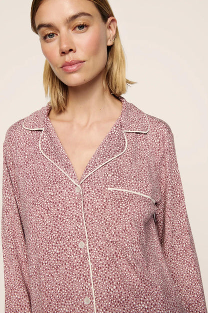 Gisele Printed Long PJ Set